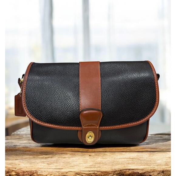 Vintage Coach 4225 Sheridan Glenwood Bag & 4302 Sheridan French Purse Wallet - Picture 2 of 16